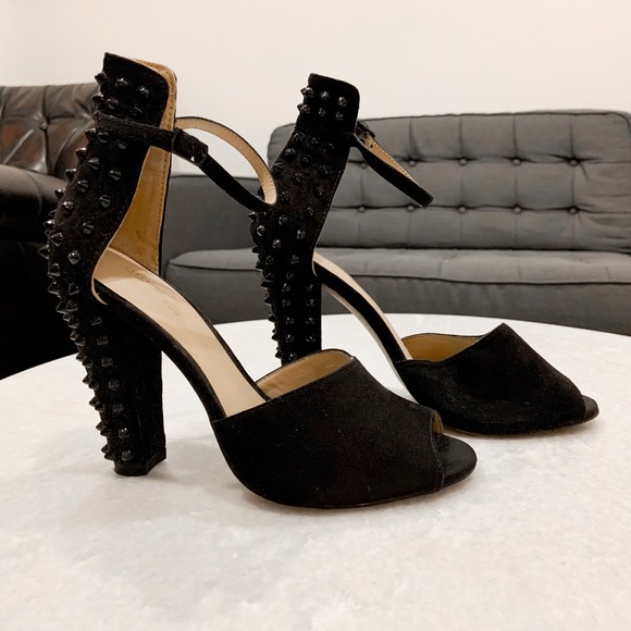 Zara Studded Heels - Picture 1 of 4
